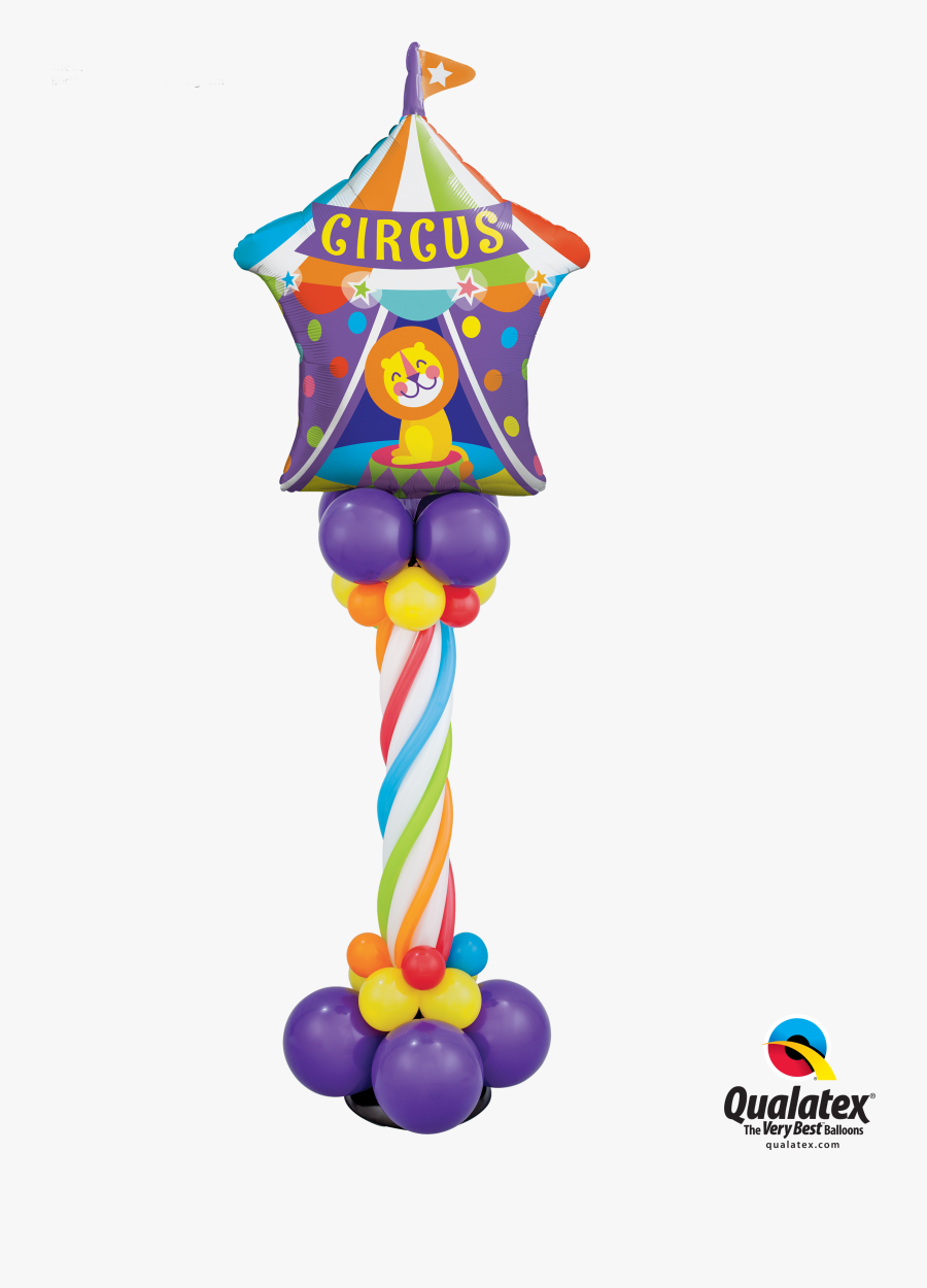 Transparent Lion Tamer Clipart - Balao Metalizado Circo, Transparent Clipart