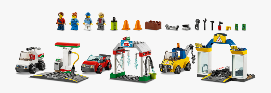 Lego City Gas Station 2019, Transparent Clipart