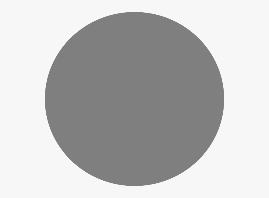 Circle Clipart Grey - Plain Grey Circle , Free Transparent Clipart