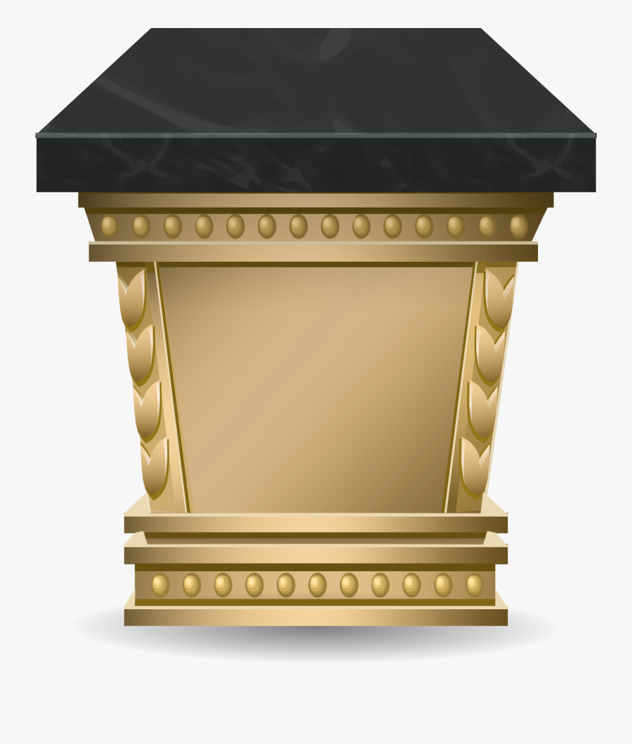 Pedestal From Glitch Clip Arts - Transparent Pedestal Png, Transparent Clipart