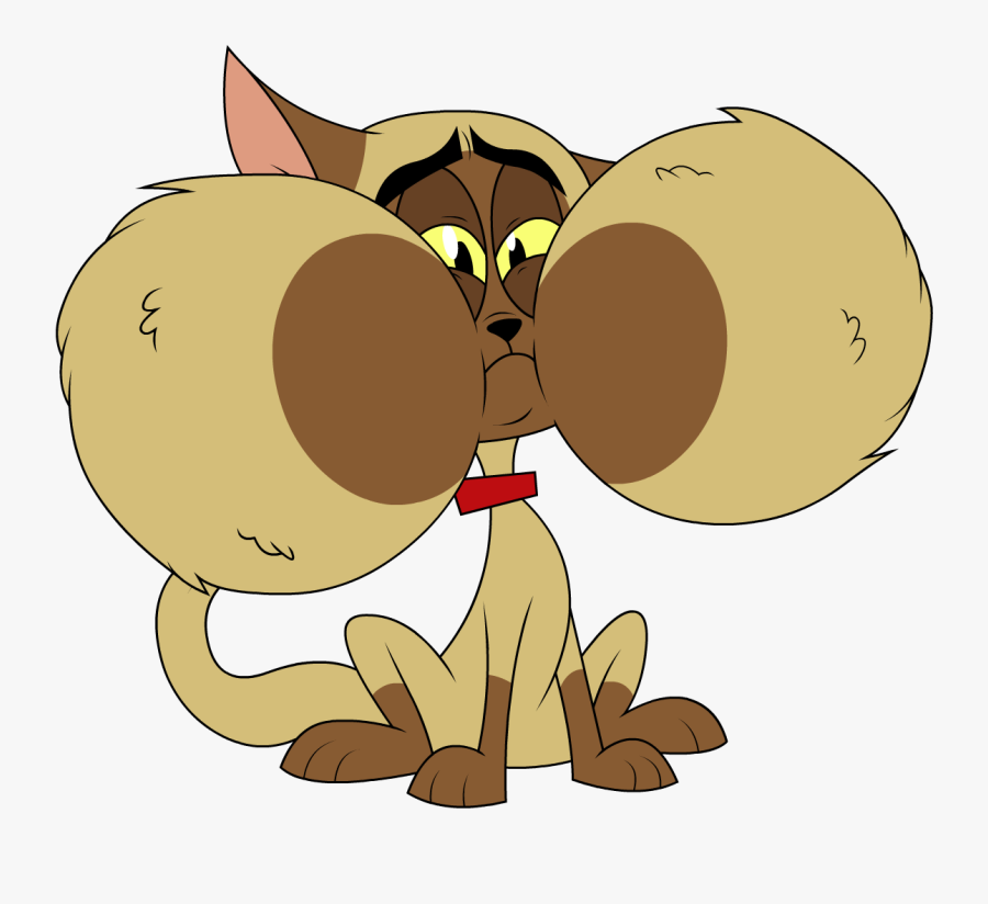 Chester The Cat Bigger Puffy Cheeks - Puffy Cheeks Cartoon, Transparent Clipart