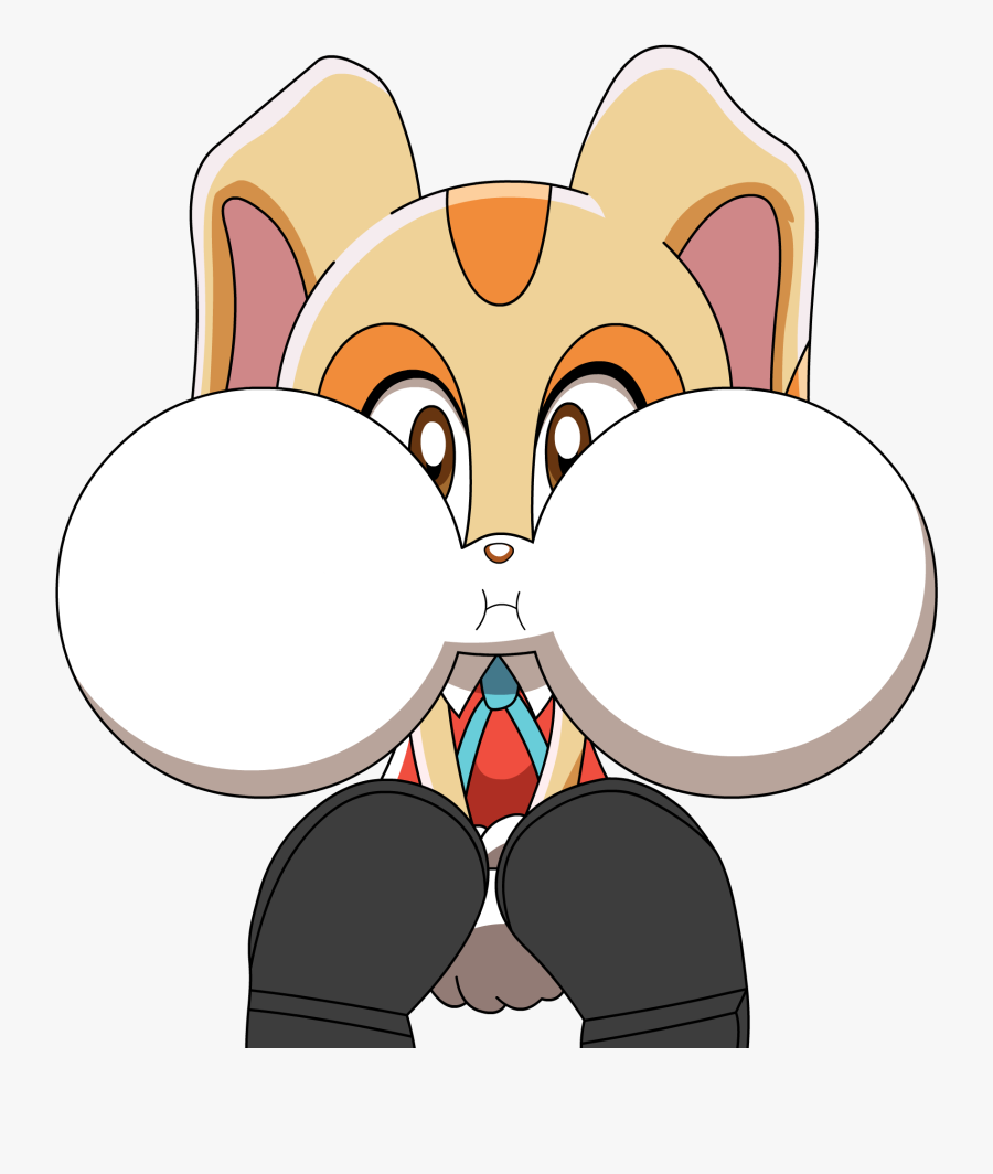 Cream The Rabbit Bigger Puffy Cheeks - Cream The Rabbit Png Sonic X, Transparent Clipart