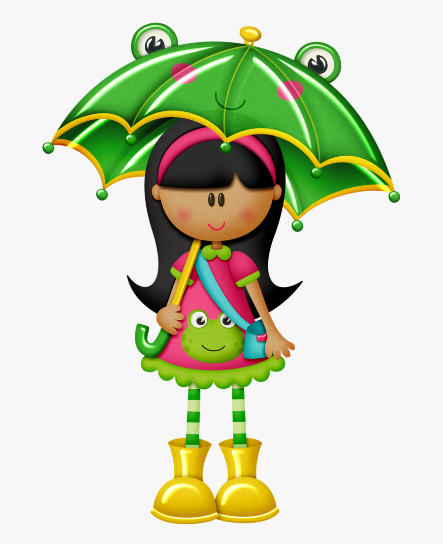 Umbrella Doll Clip Art, Transparent Clipart