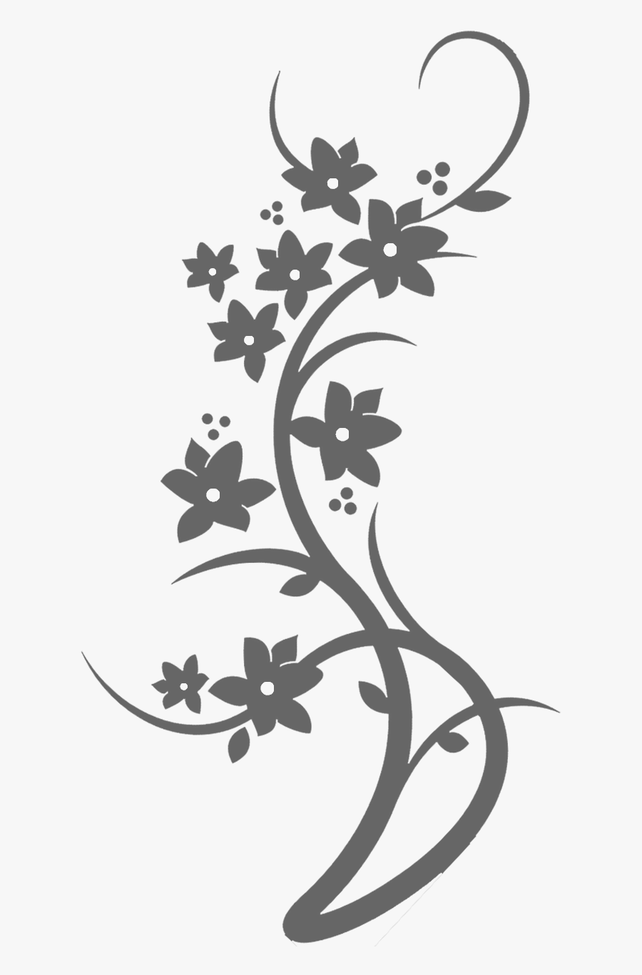 Arabesque Fleur, Transparent Clipart