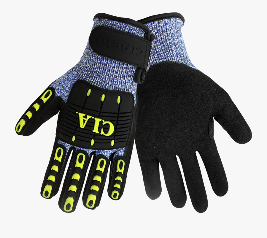 Cia617v Vice Gripster® Impact Resistant Work Glove,cut - Impact Gloves Work, Transparent Clipart