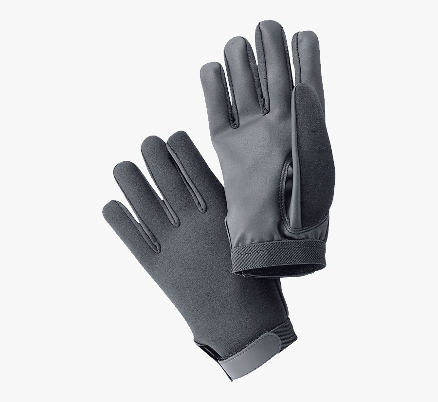 Grey Bike Gloves - Gloves With Transparent Background, Transparent Clipart