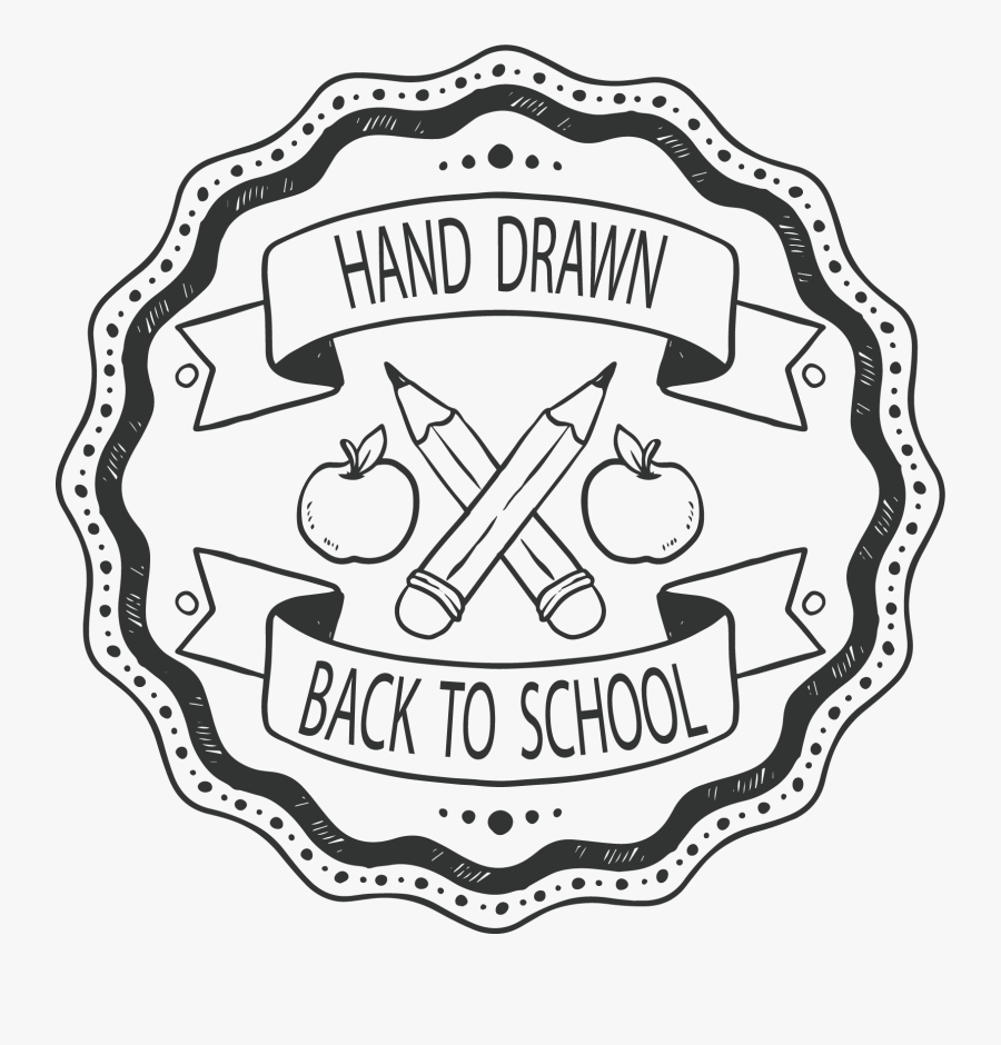 Euclidean Drawing Cartoon - Hinh Ve Back To School To Mau, Transparent Clipart