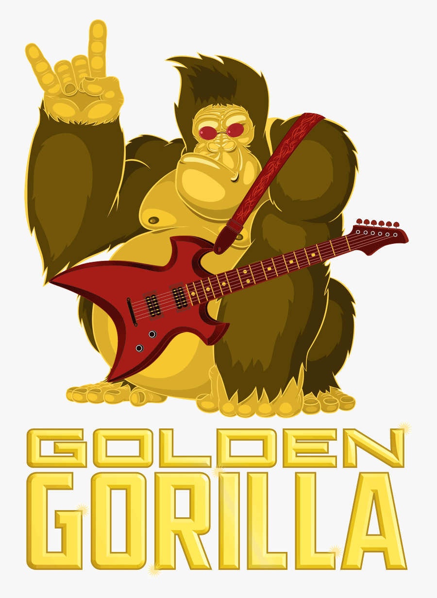 Golden Gorilla Awards March - Cartoon, Transparent Clipart