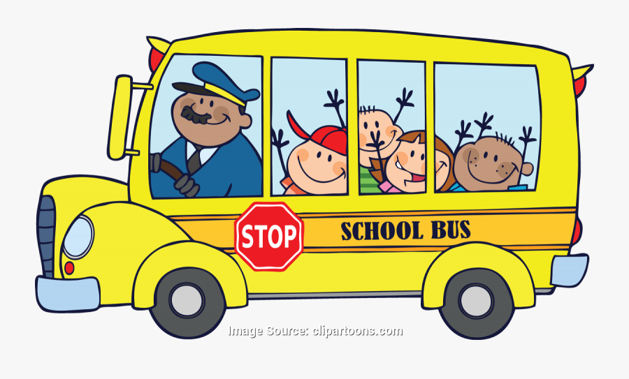 School Bus Clipart, Transparent Clipart