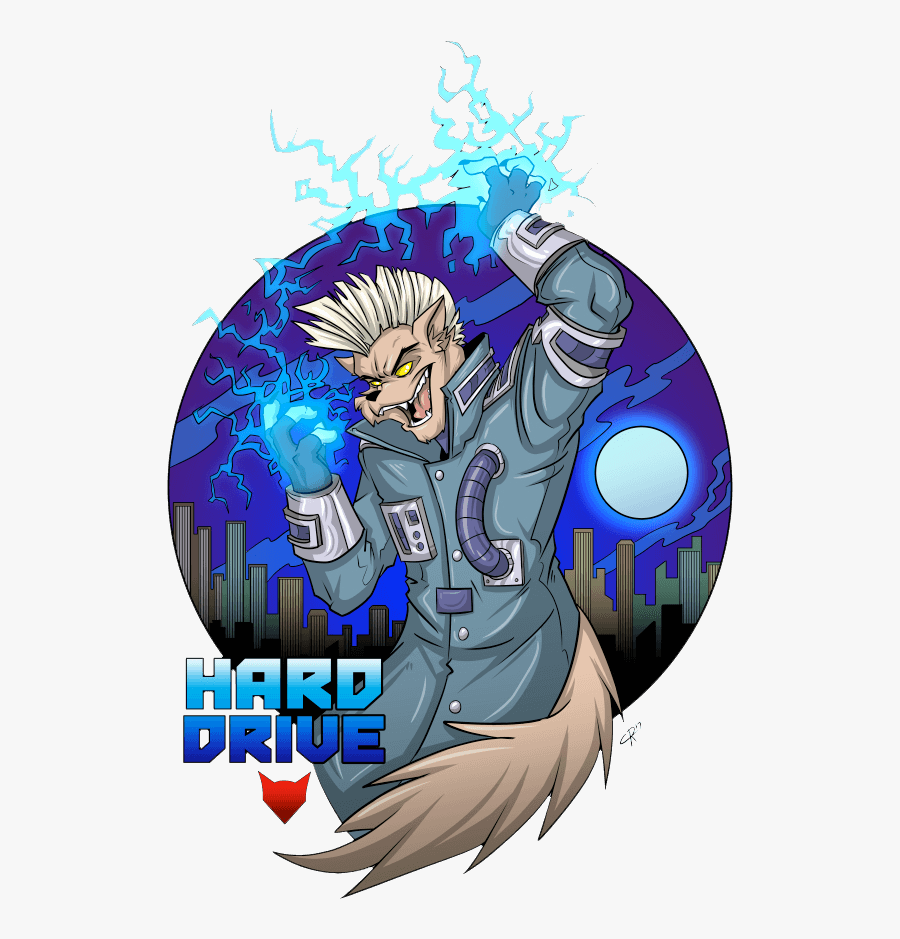 Swat Kats Hard Drive - Illustration, Transparent Clipart