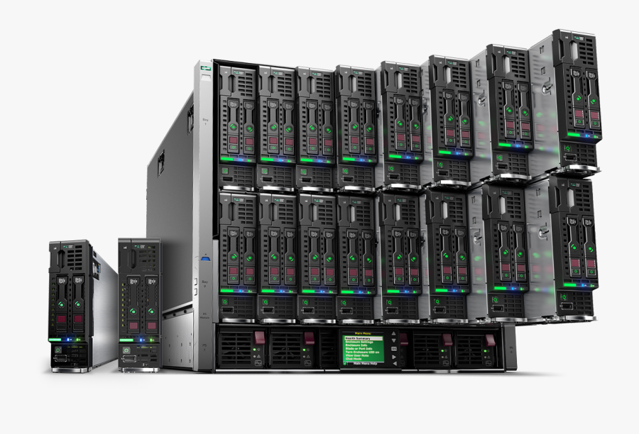 Rack Server Photo - Hpe Bl460c Gen10, Transparent Clipart