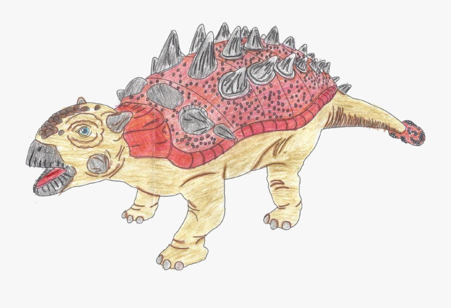 Coloring Contest Results - Coloring Euoplocephalus, Transparent Clipart