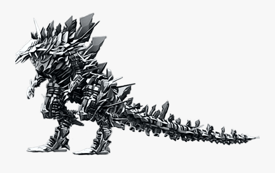 Free Render For Use - Mecha Godzilla Kotm Transparent, Transparent Clipart