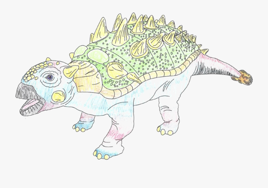 Coloring Contest Results - Ankylosaurus, Transparent Clipart