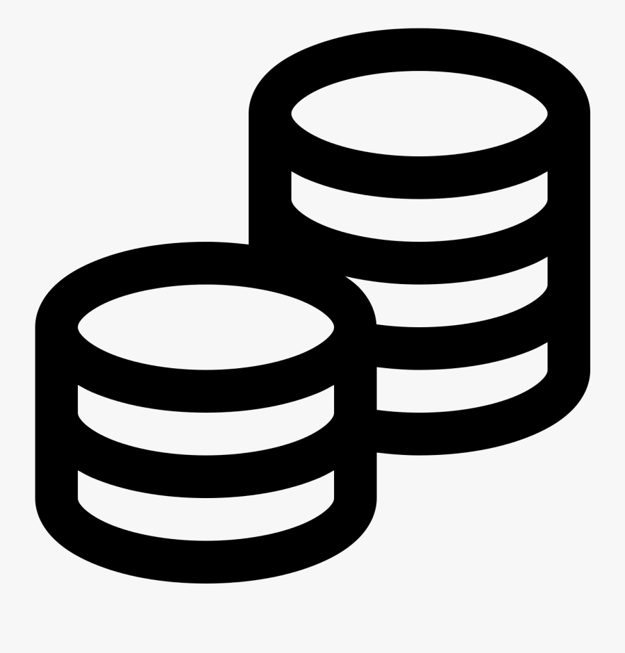 Finance Mortgage Icons Money Loan Computer Clipart - Coins Icon Svg, Transparent Clipart