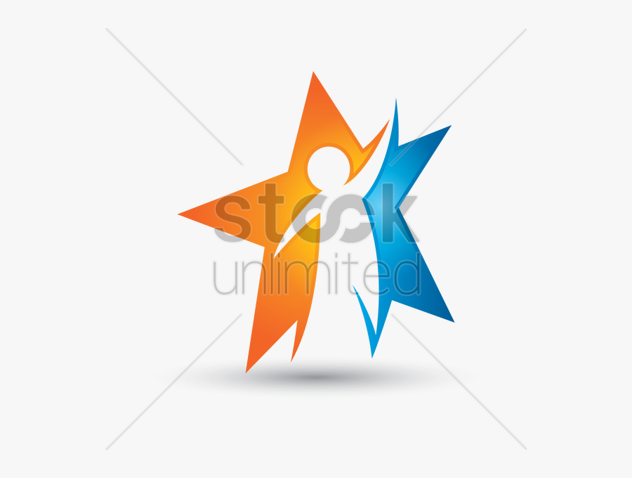 Free Vector Graphic - Human Star Icon Vector, Transparent Clipart