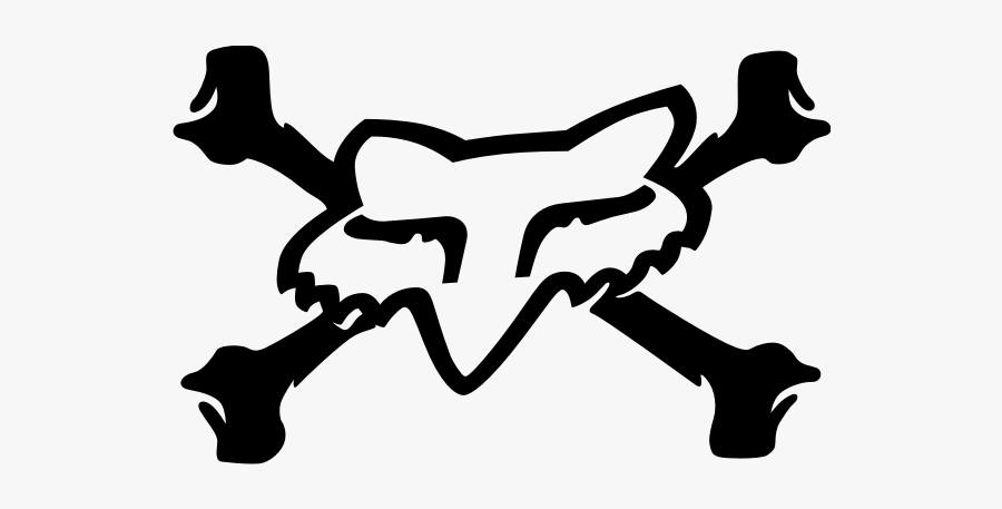 Fox Racing Clothing Brand Glove - Fox Racing Logo Png, Transparent Clipart