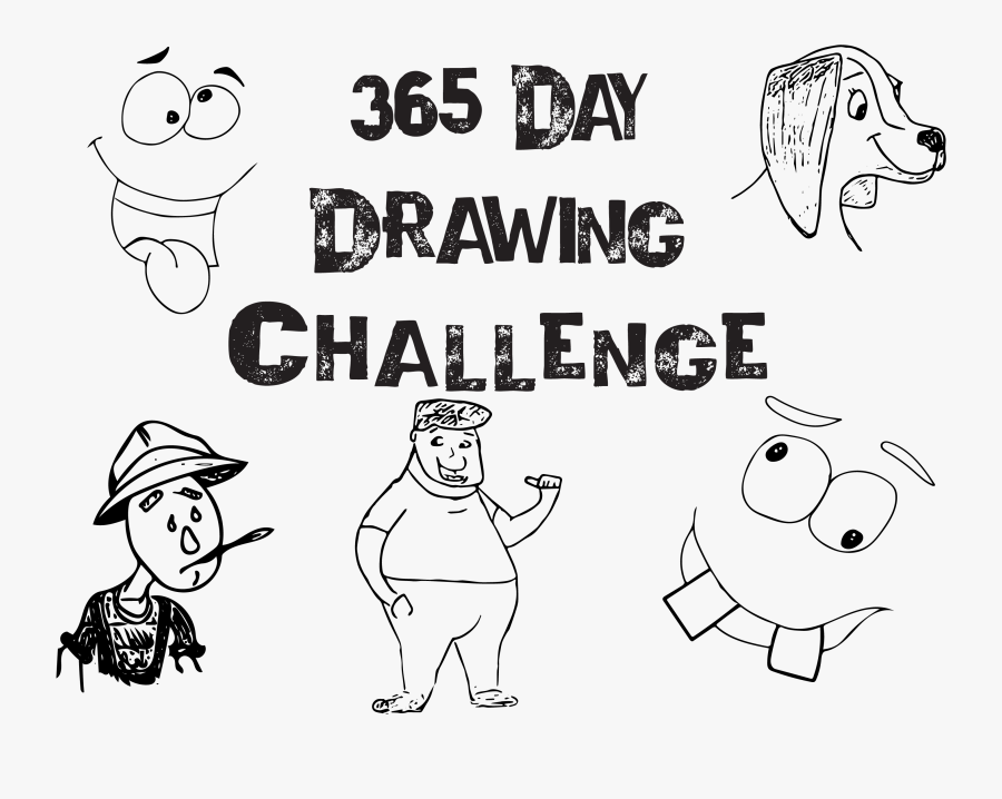 Clip Art Day Drawing Challenge - Cartoon, Transparent Clipart