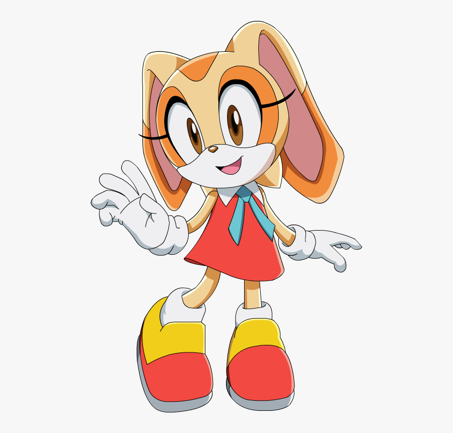 Cream The Rabbit Art, Transparent Clipart