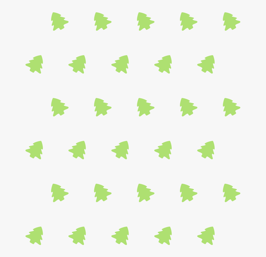 Christmas Tree Icon - Transparent Background Christmas Pattern Png, Transparent Clipart