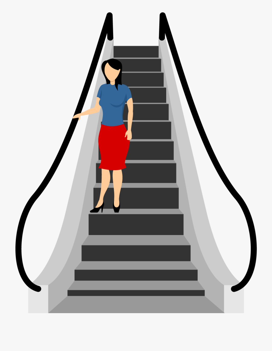 Transparent Stairs Png - Escalator Png, Transparent Clipart