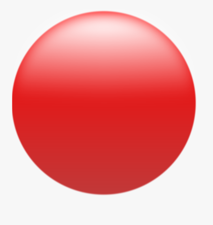 Transparent Red Circle Clipart - 3d Red Circle Png, Transparent Clipart