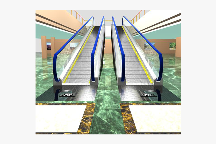 Clip Art Airport Moving Walkway - Architecture, Transparent Clipart