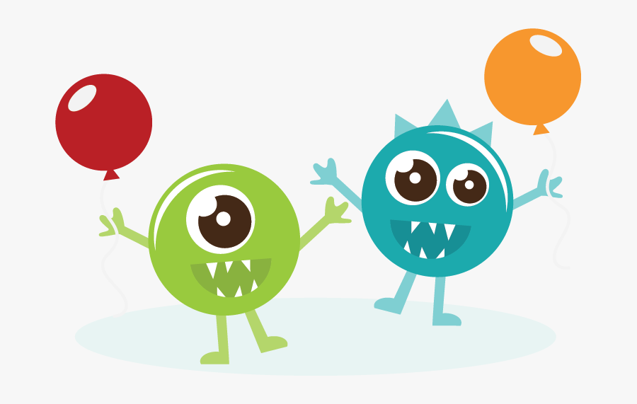 Happy Birthday Monster Png, Transparent Clipart