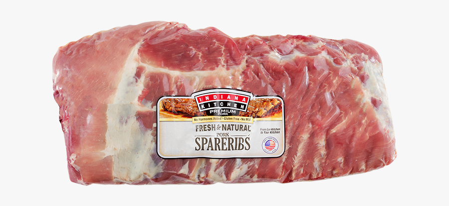 4 Oz Pork Spare Ribs, Transparent Clipart