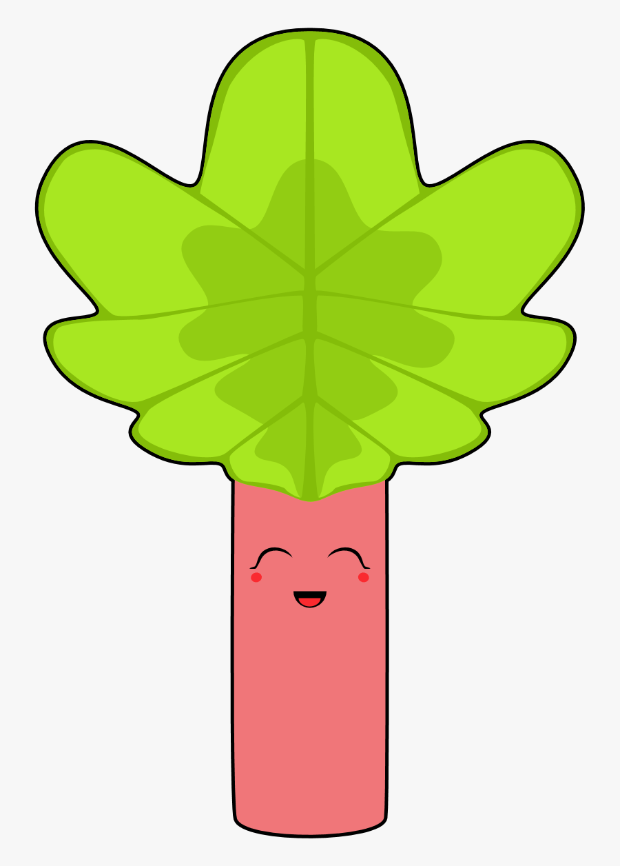 Don"t Eat The Paste Rhubarb Labels And Coloring Sheet - Cute Rhubarb, Transparent Clipart
