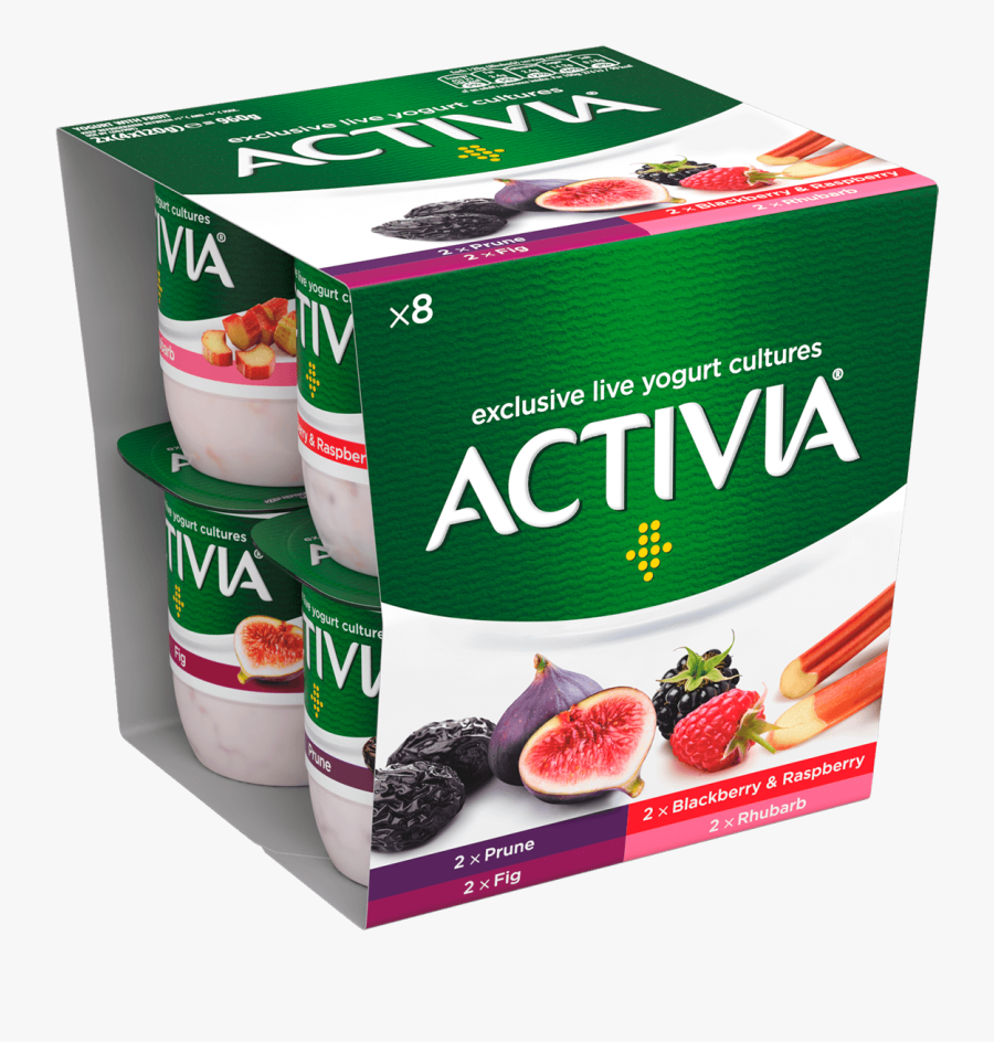 Transparent Blackberry Png - Activia Fat Free Strawberry Yogurt, Transparent Clipart