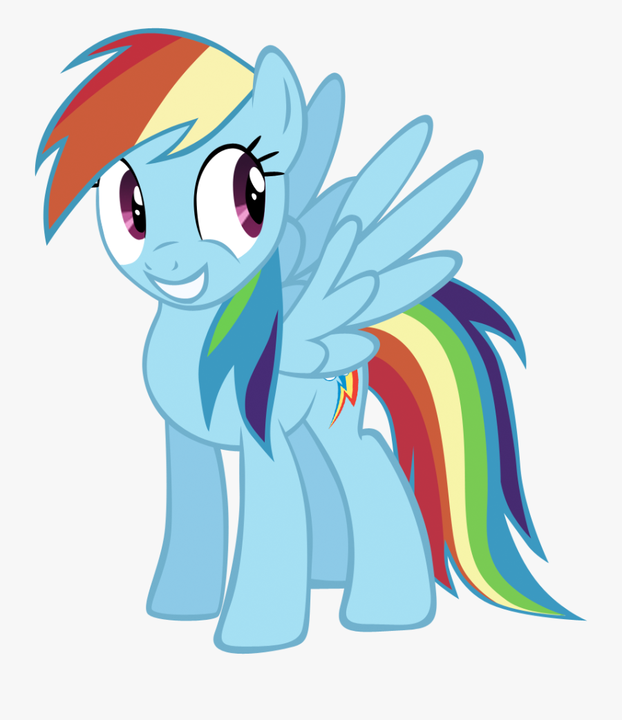 Rhubarb-leaf, Rainbow Dash, Safe, Simple Background, - Rainbow Dash My Little Pony Characters, Transparent Clipart