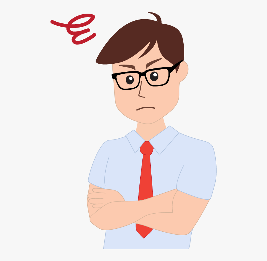 Confused Customer Png - Lack Of Communication With Analysts, Transparent Clipart