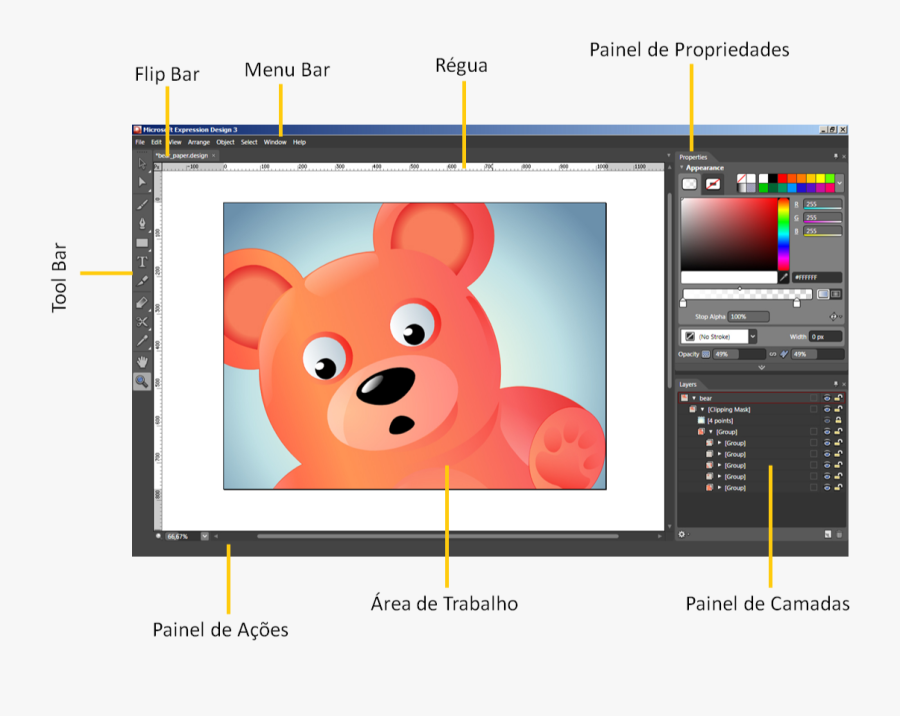 Clip Art Jeanecsc Webdesigner Especializada Em - Microsoft Expression Design, Transparent Clipart
