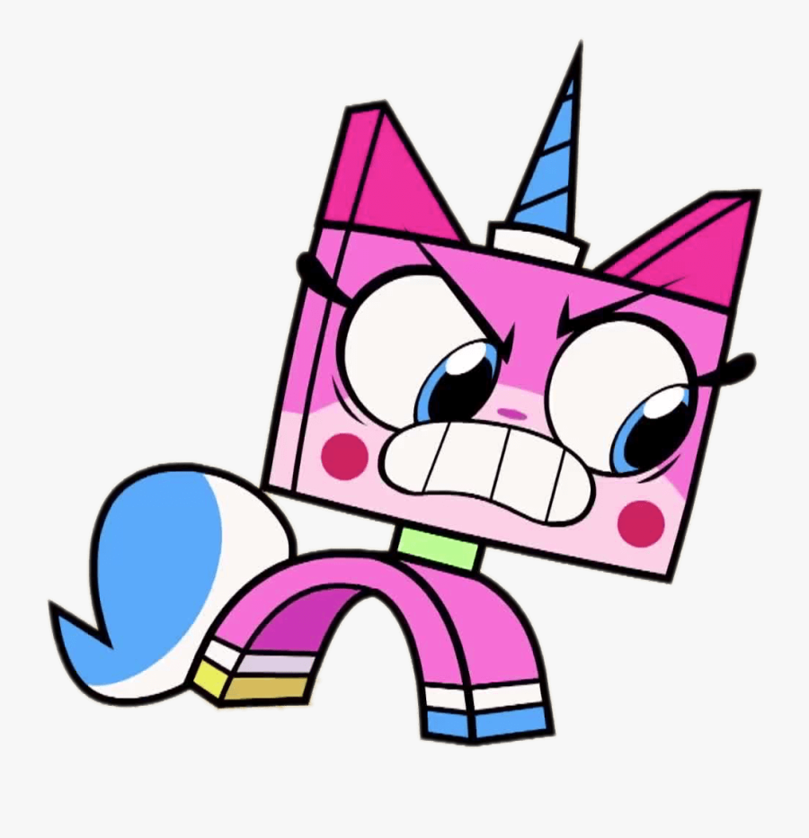 Angry Unikitty Png, Transparent Clipart