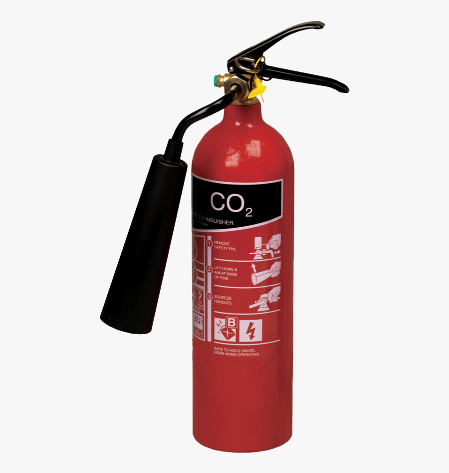 Water Co2 Type Fire Extinguishers Is Ideal For Fighting - Carbon Dioxide Co2 Fire Extinguishers, Transparent Clipart