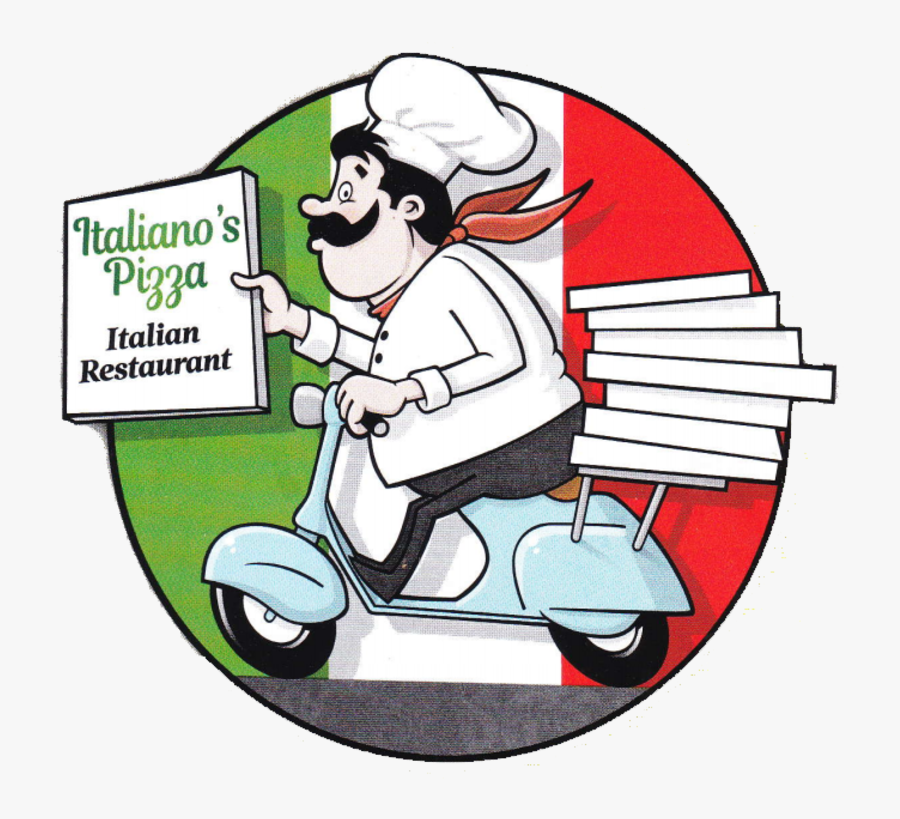 Italiano S Pizza Delivery - Deli Very Pizza, Transparent Clipart