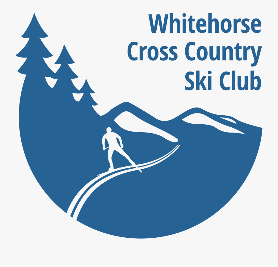 Transparent Cross Country Png - Whitehorse Cross Country Ski Club Logo, Transparent Clipart