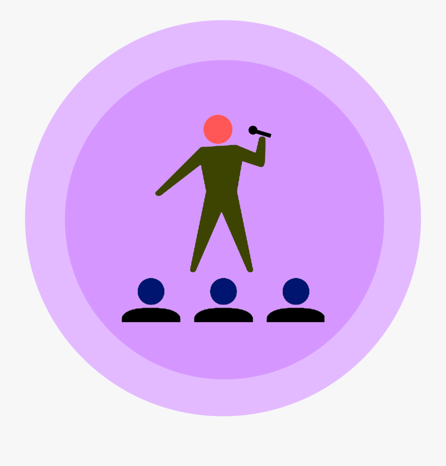 Bring In Your Improv Isions And Gear Up For A Hysterical - Circle, Transparent Clipart