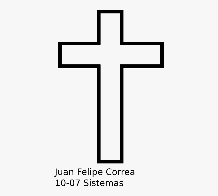 Cruz Catolica Png, Transparent Clipart