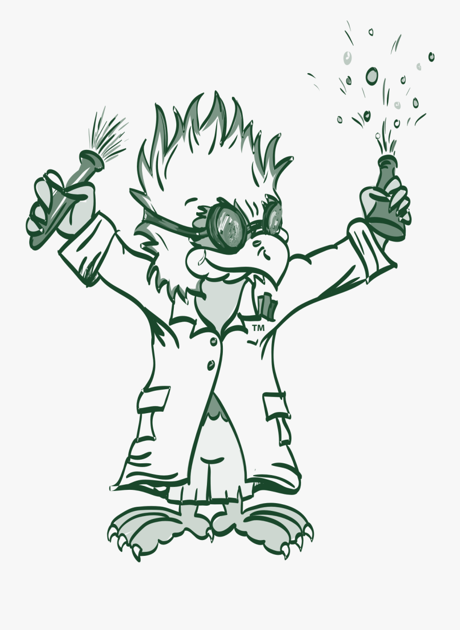 นัก วิทยาศาสตร์ การ์ตูน ลาย เส้น, Transparent Clipart