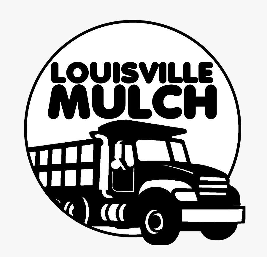 Louisvillemulch Logo Layout Valken - Dump Truck Clipart, Transparent Clipart