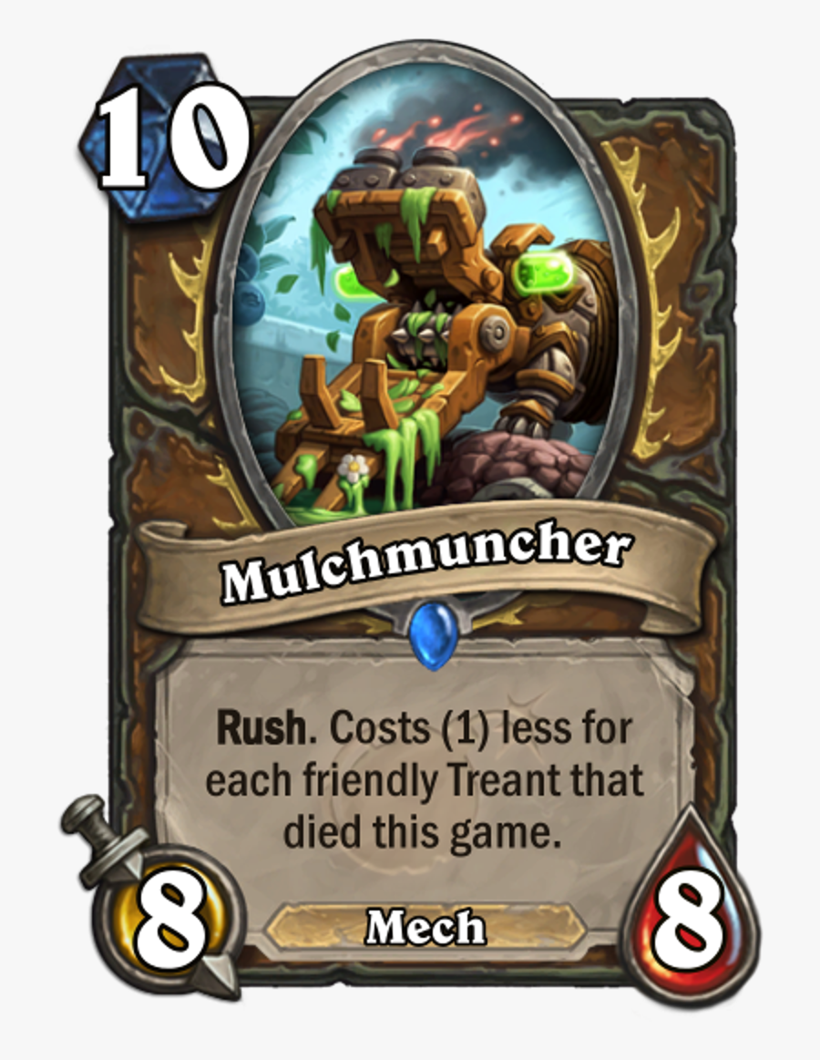 Mulchmuncher Png Image - Hearthstone Mulchmuncher, Transparent Clipart