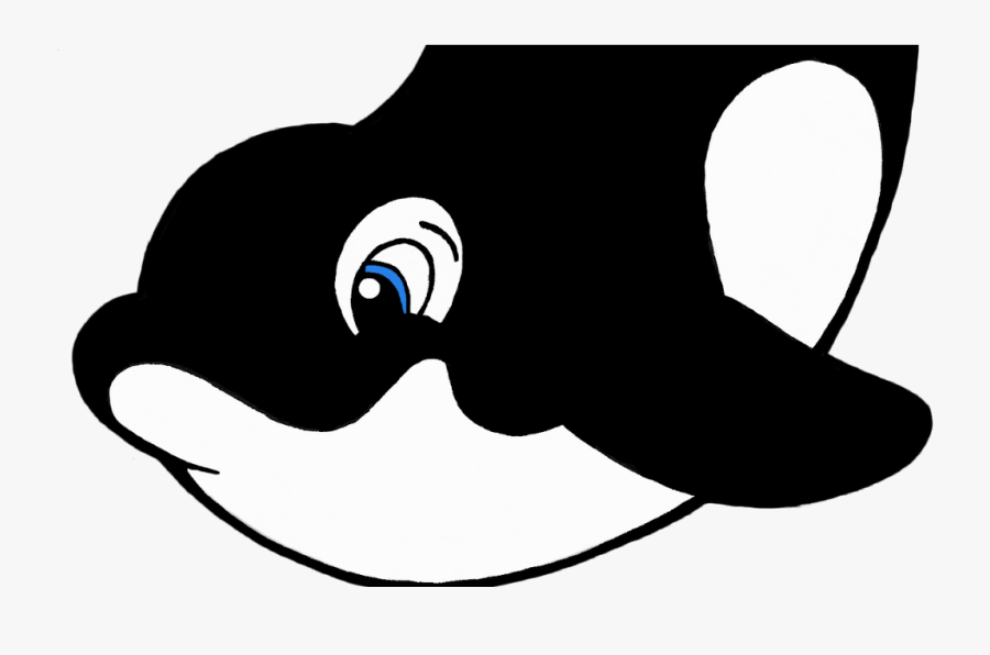 Orca Clipart Animal Jam - Easy Killer Whale Drawing Cute, Transparent Clipart