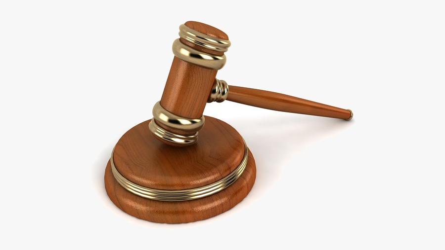 Gavel Lawyer Colorado Auction - Gavel, Transparent Clipart