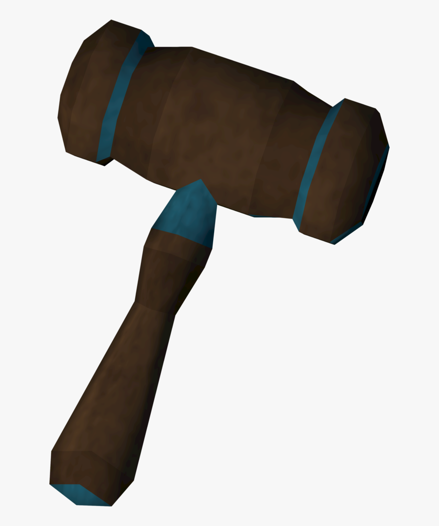 The Gavel Is A Reward For Completing All Sixteen Court - Hand, Transparent Clipart