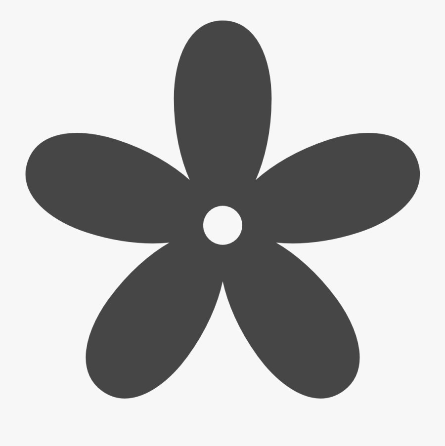 Charcoal - Clipart - Flower Clipart Png, Transparent Clipart