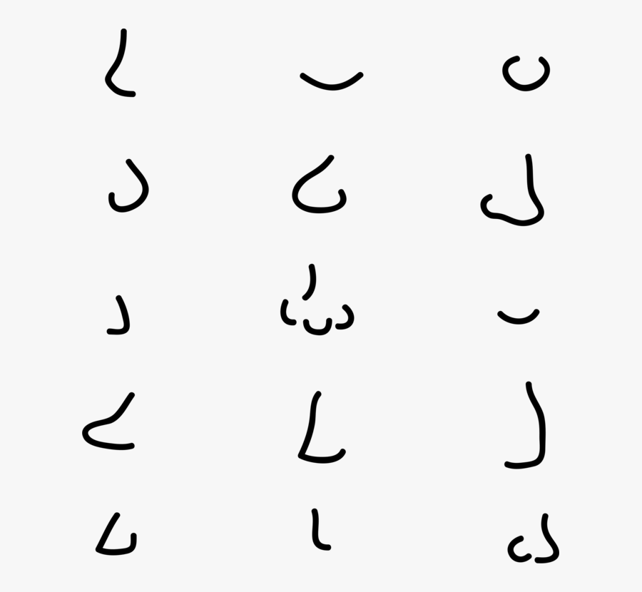 Face Can Stock Photo Free Commercial Clipart - Clip Art Cartoon Black And White Nose, Transparent Clipart