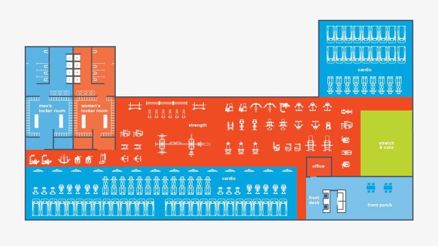 Clip Art Local Gym For Training - Graphic Design, Transparent Clipart