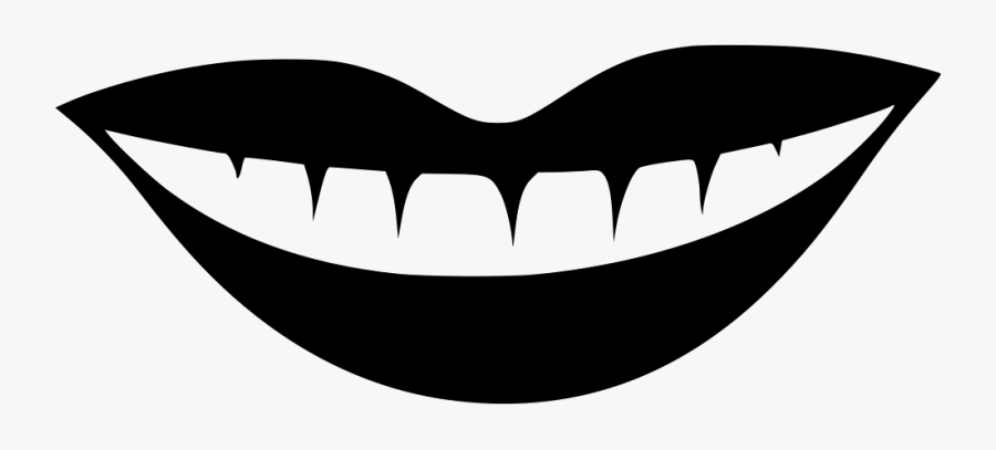 Tooth Clipart Tooth Smile - Smile With Teeth Svg, Transparent Clipart